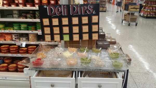 The dip station. It equally delights me and grosses me out.