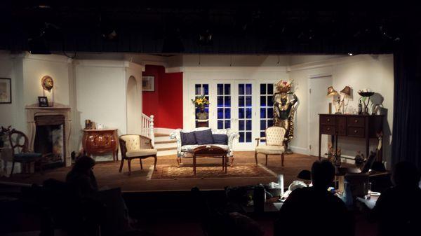 The set from "A Murder Is Renounced"