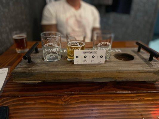 Beer flight