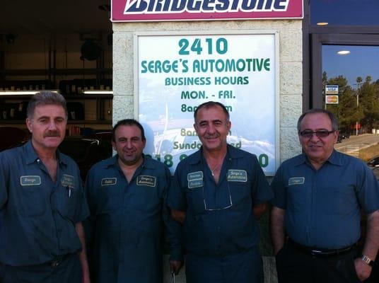 Our mechanics have over 60 years of combined automotive repair experience