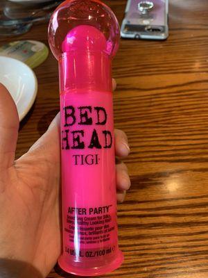 One of my favorite hair products she offered!