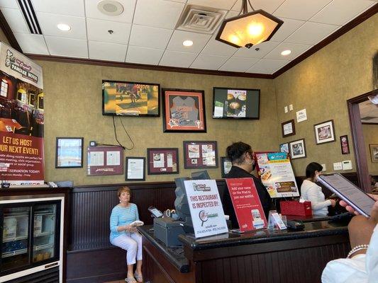 The main entrance of the Original Pancake House