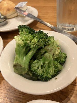 Mold on broccoli