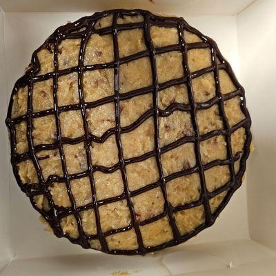 German chocolate cheesecake