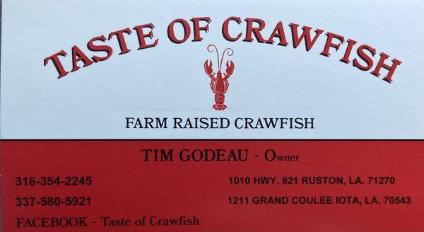 Taste of Crawfish