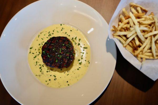 Prime Center Cut Filet with bearnaise and French fries