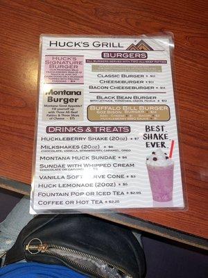 Burger menu