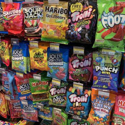 Tremendous selection of chewy candies