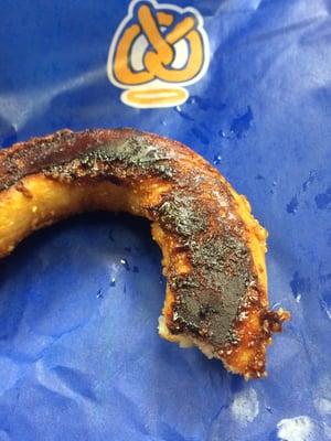 Burnt my favorite pretzel