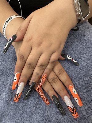 Halloween nails