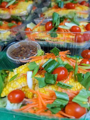 Yummy Yum Salad with Corn