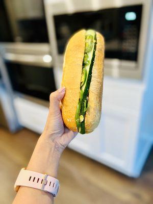 Grilled Chicken Banh Mi