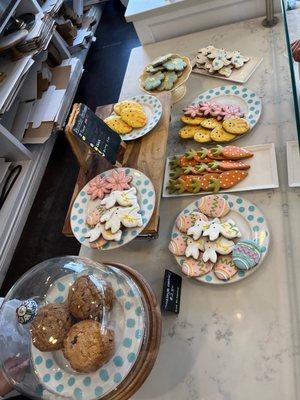 Beautifully decorated shortbread