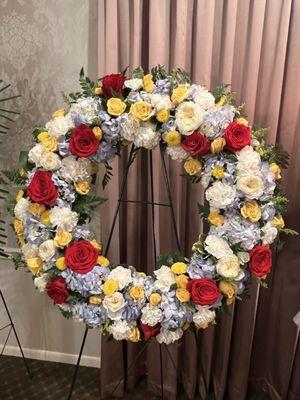 Funeral wreath