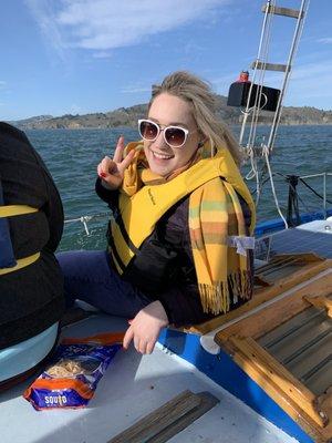 Sailing on Taihoa in San Francisco Bay