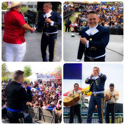 Presentes en el Festival 5 De Mayo de Estrella TV y Que Buena