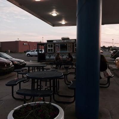 Outside CANOPY Seating