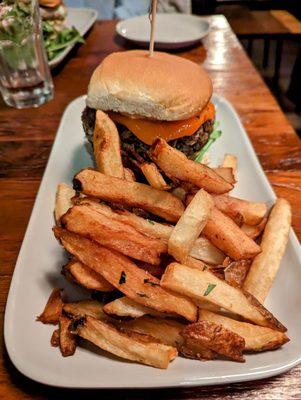 Black bean burger Yum