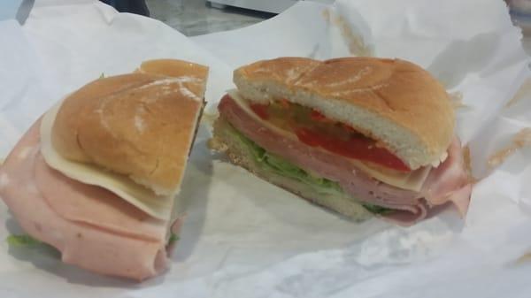 Italian sandwich $7