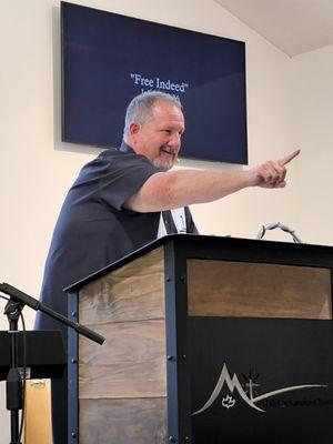 We were blessed to be joined by Pastor Ray Carter from Calvary Chapel of Lake Havasu City, AZ.