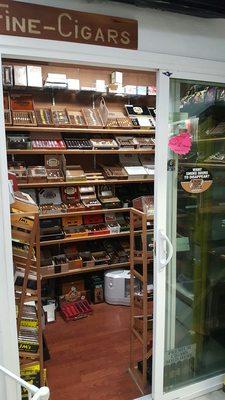 Awesome cigars. He does deals on more than five. They were fresh and tasty. All cigars are in a humidor.