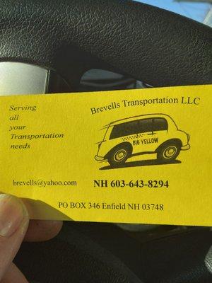 Business card  we operate from 6am to 12am 7 days a week and holidays