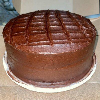 double chocolate cake