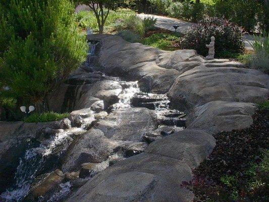 Thayer Signature Landscapes Inc realistic outdoor stream