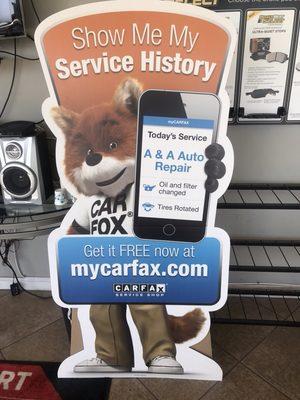 A&A Auto Repair on carfax