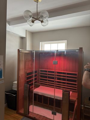 Infrared sauna