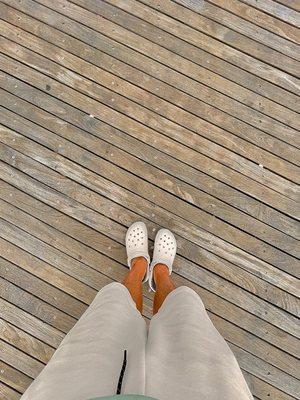 Frank B strutting on da boardwalk Atlantic City