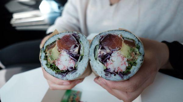 Mt. Fuji Sushi burrito