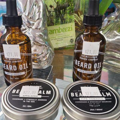 All natural Beard Balm and Beard Oil!