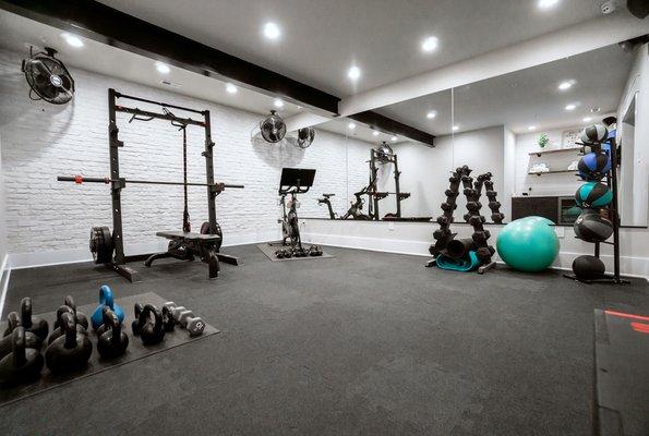 This home gym is the perfect addition