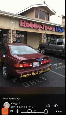 Amigo Taxi Cab