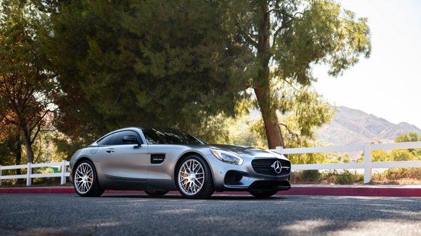 Mercedes AMG GT preventing UV rays, heat, and glare with window tint! Window tint is essential for protecting and cooling down your interior