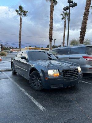 5% Tint all around with 15% for the front windshield!