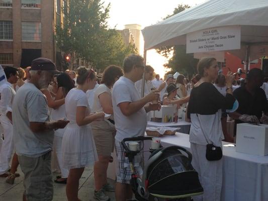 NOLA Girl at Whitney White Linen Night