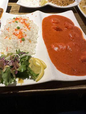 Shrimp Tikka Masala- sweet and spicy