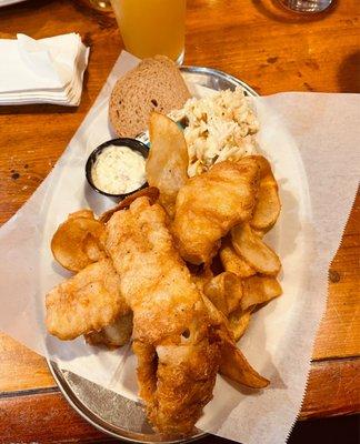 Cod fish fry