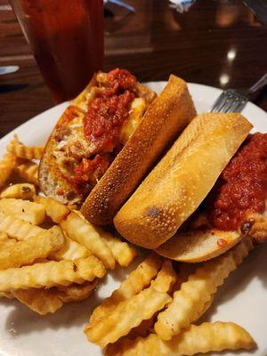 Chicken parm sub