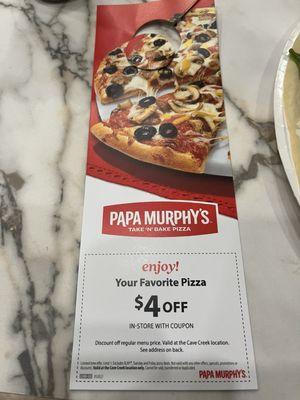 Papa Murphy's | Take 'N' Bake Pizza