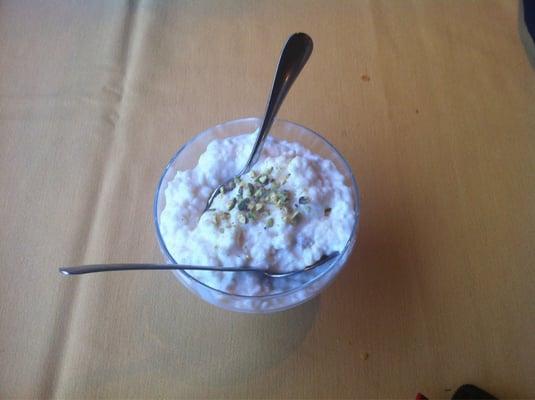 Rice pudding!