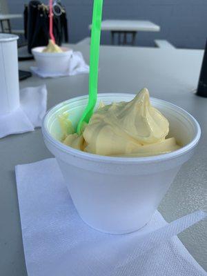 Mango dole soft serve