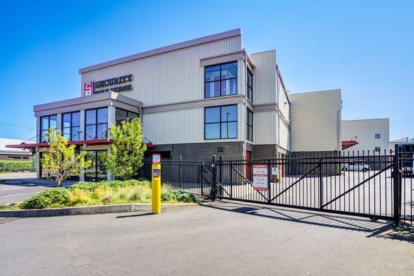 Gated Access with Personal Entry Code at Security Public Storage in NW Portland.