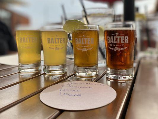 Beer flight