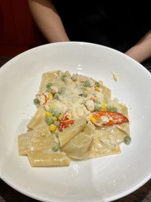 Lobster pappardelle (restaurant week summer 2023)