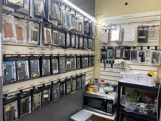 Most of LCD replacement in stock