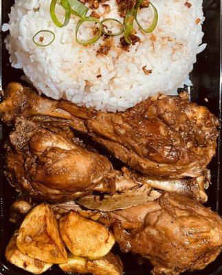 Chicken Adobo with Jasmine Rice