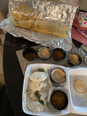 Magic Masala Dosa   4 Piece Yummy Idli